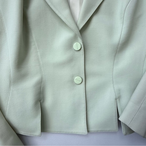 Tailleur Thierry Mugler 44/46 skirt+jacket Yellow no tag size - Picture 7 of 9